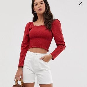 ASOS Vero Moda Tall mom shorts  Sz. 6